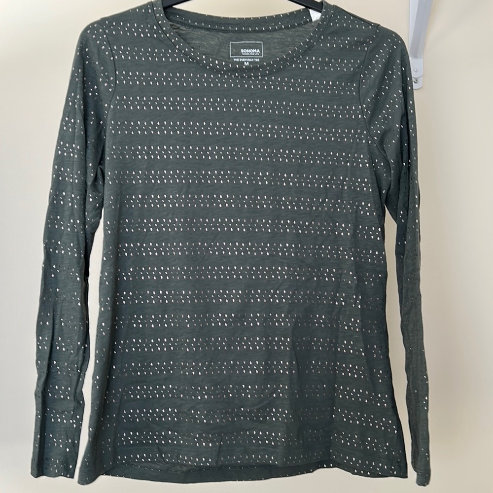 Cute Sonoma top long sleeves